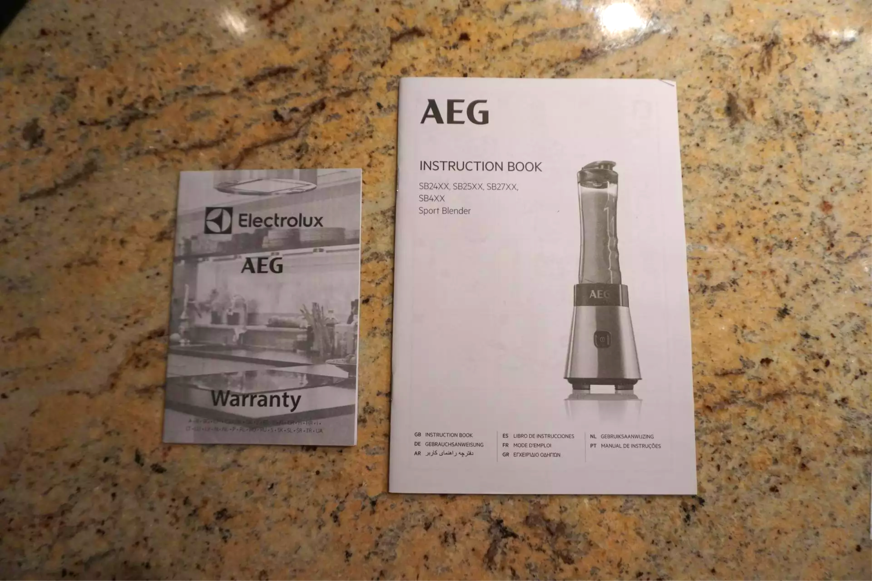 AEG Smoothie Maker Bedienungsanleitung